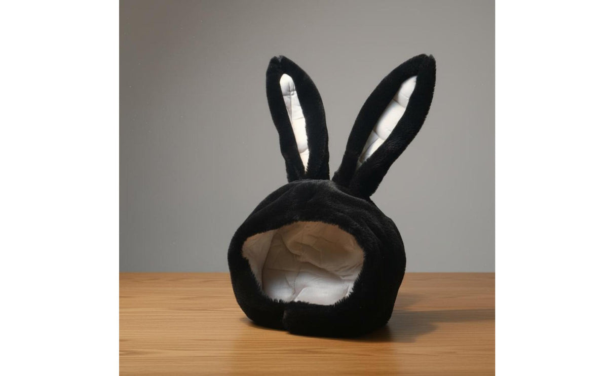 Cosplay Ear Hood Cute Cuddly Hare Hat Photo Prop Soft Hare Headwear for Girls, Parties