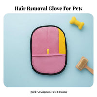 Washable Pet Hair Remover Glove Easy to Clean Pet Hair Removal Glove Multi-Surface for Upholsteryniture, Car Interiors
