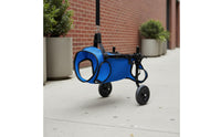 Adjustable Frame Dog Wheelchair Lightweight Pet Mobility Cart Breathable Material Dog Walking Wheels for Disabled Pets, Small Dogs