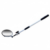 Under Vehicle Inspection Mirror Telescoping Handle Telescopic Inspection Mirror with Illuminating Includes Carrying Bag
