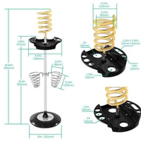Hair Dryer Stand with Tray, Floor Standing, No Drilling