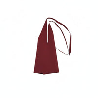 High Stretch Strappy Mini Dress Colorfast Cross Cross Halter Dress Adjustable Back Ties Doll Apparel Curve Flattering