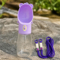 Portable Pet Water Bottle for Dogs and Cats - Travel Drinker with Dispenser for Walking and Outdoor Activities