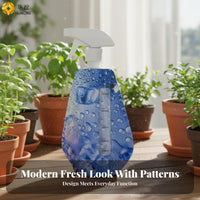 Foldable Spray Pouch Leak-Resistant Foldable Spray Bottle Stand-up Dispenser Bag Lightweight Refillable Water Dispenser