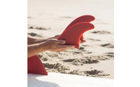 3 Pieces   Surfboard Fins Fiberglass Reinforced Thruster Fin Set Lightweight Design Surfing Equipment