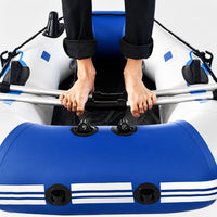 Molded Blades 126 Cm Kayak Paddle Ribbed Reinforcement Kayak Paddle Tapered Blade Boat Oar Sturdy