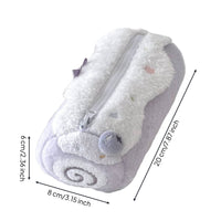 Swiss Roll Pencil Case Large Capacity Soft Cake Pencil Case Dessert Shaped Stationery Bag for Students, Teens