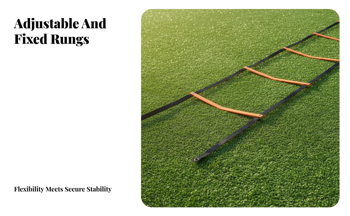 Multi-Functional Agility Ladder Easy Setup Speed Ladder Portable with Storage Bag Sports Equipment Sturdy Construction for Children, Athletes, Coaches, Outdoor, Gym