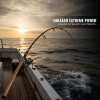Carbon Fiber Heavy Thunder Fishing Rod for Long-Distance Casting and Lure Fishing