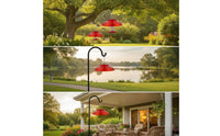 Feeder Cover with Hanging Loop Lightweight Hanging Dome Cover High-Visibility Rain Guard for Patio