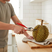 Easy Access Durian Opener Quick Opening Durian Cutting Pliers Labor-Saving Safe Grip for Kitchen