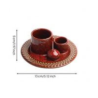 Round Tray Scent Dispenser Easy to Clean Heat-Resistant Home Decor