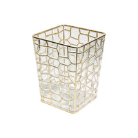 Embossed Garden Container Root Visibility Acrylic Flower Pot