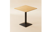 Coffee Table Space-Saving Table with Pedestal Base Sturdy Furniture for Reception Area