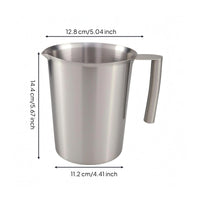 304 Stainless Steel Measuring Cup Side Handle Stainless Steel Measuring Cup Kitchen Tool Rust-Resistant