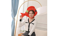 Aquatic Hat Novelty Aquatic Headpiece Costume Hat with Chin Strap Eye-Catching Headwear Comfortable for Cosplayers, Cosplay