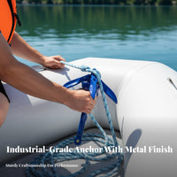 Small Boat Anchor Foldable Design Foldable Boat Anchor Aquatic Hardware Easy Storage Boating Equipment Sturdy Duty for Kayaking