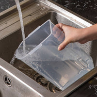 Moisture-Proof Rice Storage Container Safe Rice Dispenser with Measuring Cup Easy Pour Spout Airtight Food Storage Container for Kitchen Countertop