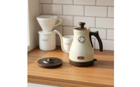 1/12 Dollhouse Kettle Realistic Detail Miniature Gooseneck Kettle Hot Water Boiler for Diorama Scenes