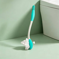 Self-Wipe Toilet Aid Ergonomic Toilet Assistance Tool Easy to Use Long Reach Comfort Wiper for Women, Washroom