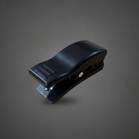 Spring-Loaded Saxophone Mic Clip Slimline Saxophone Mic Clip Compact Textured Grip for Saxophonists, Gigs, Rehearsals, Recording