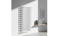 13-Tier File Rack Painted Coated Metal Mesh File Organizer Frame Vertical Tray Organizer