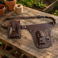 Garden Waist Pouch Portable Waist Tool Bag Adjustable for Gardeners