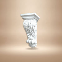 Ornate Corbel Bracket Carved PU Corbel Lightweight Decorative Corbels Ornamental for DIYers