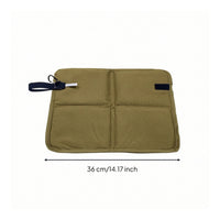 Portable Foldable Seat Cushion Lightweight Folding Seat Pad Comfortable Cushion with Carrying Loop Long-Lasting for Picnics