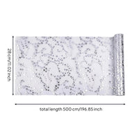 Gold Foil Star Runner Rectangular Shiny Star Runner Multi-Purpose Decor