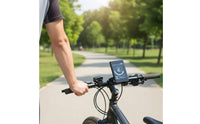 Pedal Assist Bike Digital Screen Meter Unobstructed Data Readout View Electric Bike Digital Screen Display Trip and Total Mileage Electric Cycle