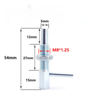 Precision Machined L-Handle Indexing Plunger Stainless Steel Knob Plunger Pin Easy Installation Pull-out Coil Loaded Plunger Pin Quick Reset for Machinists, Engineers