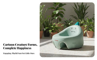 Spinal Support Inflatable infant Sofa Anti-Fall Design Sit-up Training Chair Easy to Clean Infant Floor Seat Portable for Infants, Toddlers, Parents, Indoors, Living Room, play period, Feeding Time