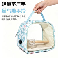 Portable Bird Carrier Bag for Small Birds and Sugar Gliders, Outdoor Use