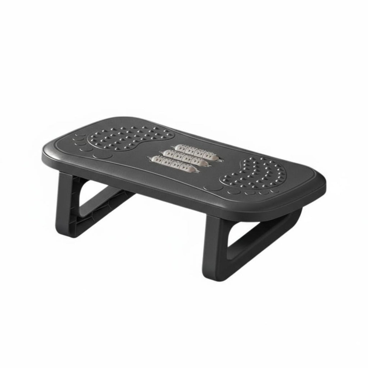 Improves Posture Rocking Footrest Massage Texture Foot Stool Quiet Operation Leg Rest Anti-Slip Base for telecommuting Workers, Students, video game enthusiasts, Under Desk, Home, Study Room, Gaming