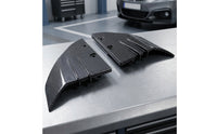 Carbon-Fiber-Style Outboard Hydrofoil Stabilizer Curved Marine Hydrofoil Wing Easy to Install Boat Stabilizer Fin Streamlined