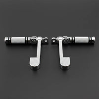 Motorcycle Pedal Extension Set Anti-Slip Surface Motorbike Foot Peg Extension Kit Wear-Resistant