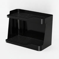 Two-Tier Cup Drying Rack Tabletop Cup Rack with Tray Countertop Organizer Easy to Clean for Kitchen Counters, Office Break Areas