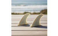 2 Pieces Nylon Surfboard Tail Fin Compact Paddle Board Tail Fin Sleek Easy to Install for Surfers, Paddleboarders
