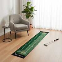 Thickened Golf Putting Mat Portable Sports Gear True-Roll Turf for Beginners