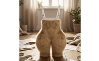 Fursuit with Soft-Textured Headpiece Soft Hare Costume Oversized Bunny Suit for Cosplayers, Actors