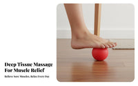 Fascia Massage Sphere Firm Density Myofascial Release Massage Sphere Fitness Accessory High Elasticity Long-Lasting