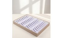 40-Slot Bangle Tray with Slots Slim-Profile Bangle Organizer Tray Rigid Multi-Section for Collectors, Countertop