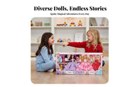 Princess Doll Gift Set Variety Pack Doll Dress-up Set children's Toy Encourages Creativity for Girls, Christmas