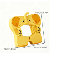 Soft Material Elephant Buoyancy Aid Float Skin-Friendly Underarm Buoyancy Aid Float Adjustable Water Wings Baby-Protective for Babies, Toddlers, Young Children