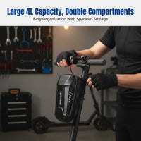 Quick Release Foam Hard Handlebar Bag for All-Terrain Bike, Waterproof, Reflective, Multiple Sizes