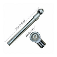 Adjustable Drum Stand Middle Section Straight Drum Stand Tube Long-Lasting Hardware Solid for Drummers, Rehearsal Rooms