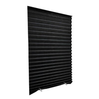 Pleated Blackout Shade Adjustable No Blinds Long-Lasting for Bedroom, Renters