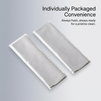Suede Cleaning Cloths, Individually Packaged Polishing, Optical Cleaning Cloths for Eyeglass, Microfiber Cleaning Cloths for Screens