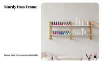 Nordic design Hexagonal Wall Organizer Multitier Display Rack Easy Installation Floating Shelf versatile Combination for Salon Owners, Homeowners, Plant Lovers, Living Room, Bedroom, Bathroom, Office